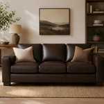Load image into Gallery viewer, Freya Genuine Leather Oversized 3-Seater Sofa