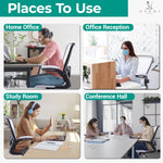 Load image into Gallery viewer, Serena Mesh Drafting Chair with Adjustable Foot Ring - White
