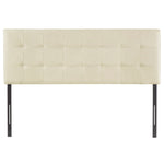 Load image into Gallery viewer, Jessenia Upholstered Headboard for Full Queen - Cream