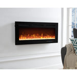 Load image into Gallery viewer, Alice Wall-Mount Electric Fireplace with 12 Flame Colors