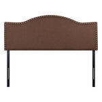 Load image into Gallery viewer, Catalina Upholstered Nailhead Headboard for Full Queen - Espresso