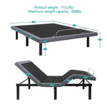 Load image into Gallery viewer, Idealbase Adjustable Bed Base with Massage & USB - Full