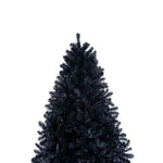 Load image into Gallery viewer, Dakota Black Pre-Lit Christmas Tree with Warm Lights - 9 ft
