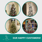 Load image into Gallery viewer, Camden Pre-Lit Christmas Tree with Warm Lights - 7.5 ft