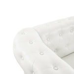Load image into Gallery viewer, Emery Chesterfield Faux Leather Accent Chair