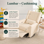 Load image into Gallery viewer, Tanya Power Swivel Glider Recliner with USB Port - Cream