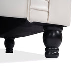 Load image into Gallery viewer, Emery Chesterfield Faux Leather Sofa