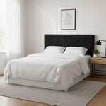 Load image into Gallery viewer, Jessenia Upholstered Headboard for Full Queen - Black