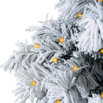 Load image into Gallery viewer, Skylar Snow Flocked Alaskan Pine Tree - 6.5 ft