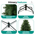 Load image into Gallery viewer, Lucille Unlit Artificial Christmas Tree - 6 ft