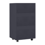 Load image into Gallery viewer, Debbie 7-Drawer Storage Cabinet with Wheels & Tabletop - Black