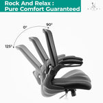 Load image into Gallery viewer, Serena Mesh Drafting Chair with Adjustable Foot Ring - Black