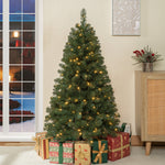 Load image into Gallery viewer, Natalie Pre-Lit Spruce Artificial Christmas Tree - 4.5 ft