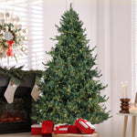 Load image into Gallery viewer, Kinsley Pre-Lit Artificial Christmas Tree with Lights - 9 ft