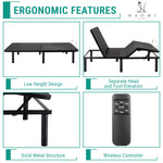 Load image into Gallery viewer, Serenity Adjustable Bed Base with Zero Gravity & USB - Queen