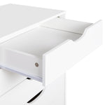Load image into Gallery viewer, Bianca 9-Drawer Vertical Storage Cabinet with Tabletop - White