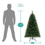 Load image into Gallery viewer, Natalie Pre-Lit Spruce Artificial Christmas Tree - 4.5 ft