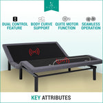 Load image into Gallery viewer, Idealbase Adjustable Bed Base with Massage & USB - Queen