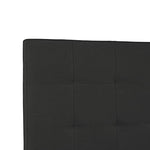 Load image into Gallery viewer, Jessenia Upholstered Headboard for Full Queen - Dark Gray