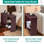 Load image into Gallery viewer, Jade Modern Nightstand - Charging Station with USB Ports & Outlets - Cherry