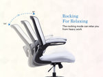 Load image into Gallery viewer, Serena Mesh Drafting Chair with Adjustable Foot Ring - White