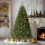 Load image into Gallery viewer, Natalie Pre-Lit Spruce Artificial Christmas Tree - 6 ft