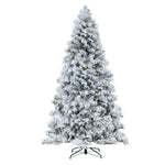 Load image into Gallery viewer, Skylar Snow Flocked Alaskan Pine Tree - 7.5 ft