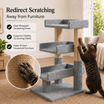 Load image into Gallery viewer, Nala Large Cat Tree with Sisal Scratching Posts – Gray