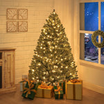 Load image into Gallery viewer, Prague Pre-Lit Artificial Spruce Christmas Tree - 4.5 ft