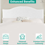 Load image into Gallery viewer, Catalina Upholstered Nailhead Headboard for Full Queen - White