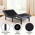 Load image into Gallery viewer, Idealbase Adjustable Bed Base with Massage & USB - Twin XL