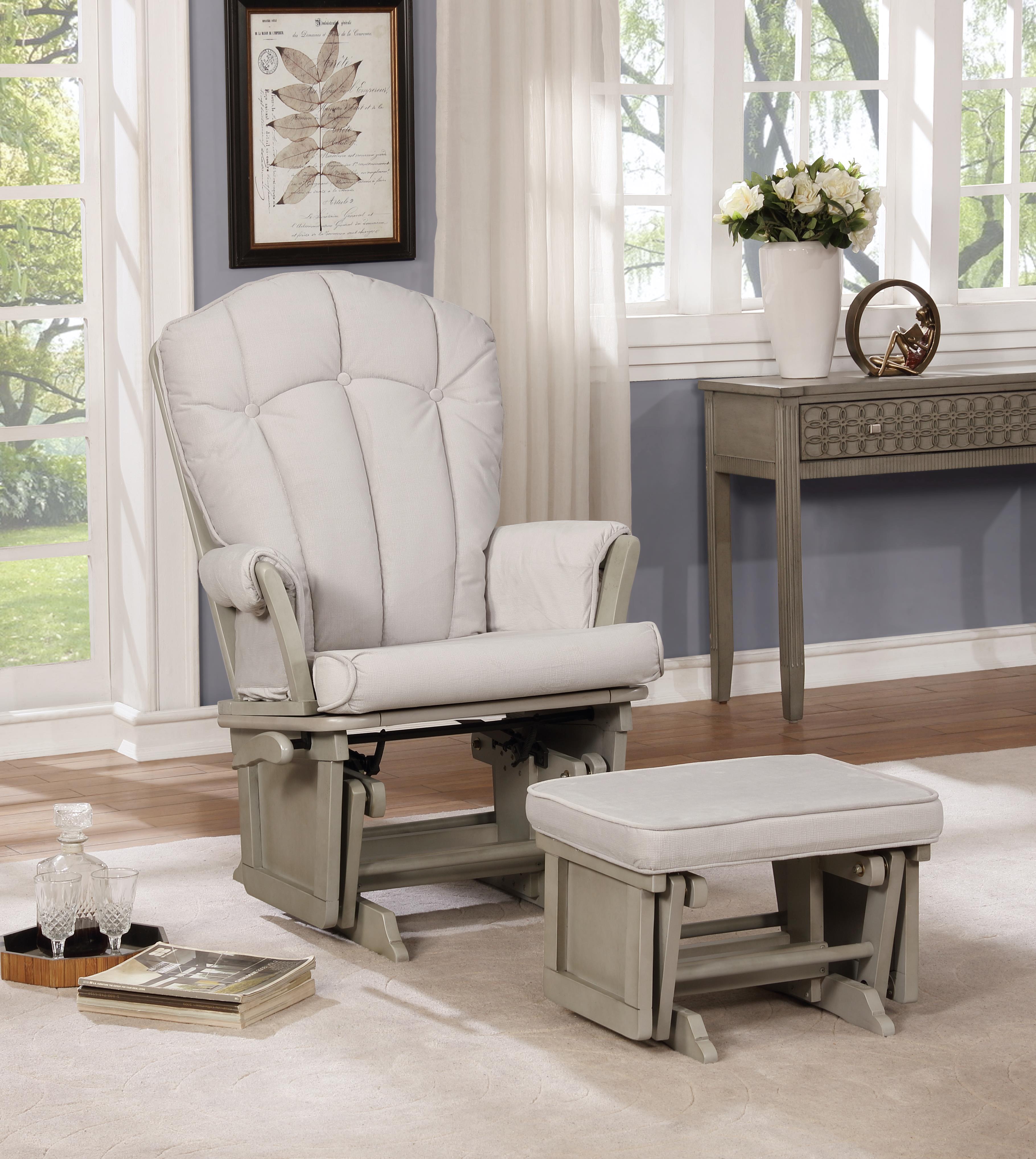 Giselle Glider Ottoman Set Ready for Pick Up - In Stock Giselle Glider Set