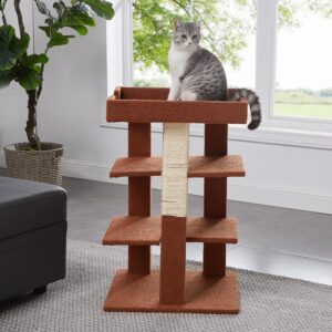 Cat tower choices for a healthy and good-humored feline; 