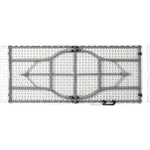 Load image into Gallery viewer, Rectangular Resin Folding Table with Carry Handle - 5 ft
