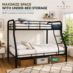 Load image into Gallery viewer, Hollywood Metal Bunk Bed - Black
