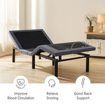 Load image into Gallery viewer, Idealbase Adjustable Bed Base with Massage &amp; USB - Twin XL
