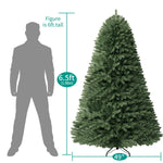 Load image into Gallery viewer, Prague Pre-Lit Artificial Spruce Christmas Tree - 6.5 ft
