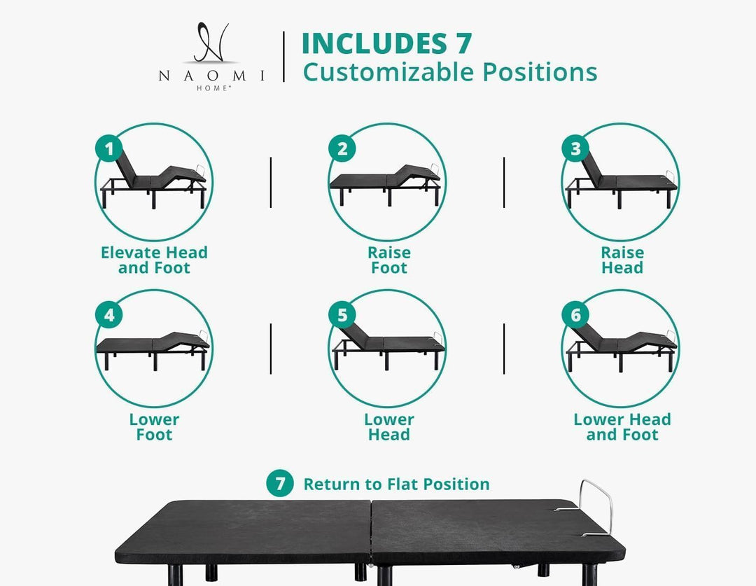 Serenity Adjustable Bed Base with Zero Gravity & USB - Twin XL