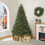 Load image into Gallery viewer, Natalie Pre-Lit Spruce Artificial Christmas Tree - 9 ft
