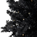 Load image into Gallery viewer, Dakota Black Pre-Lit Christmas Tree with Warm Lights - 6.5 ft
