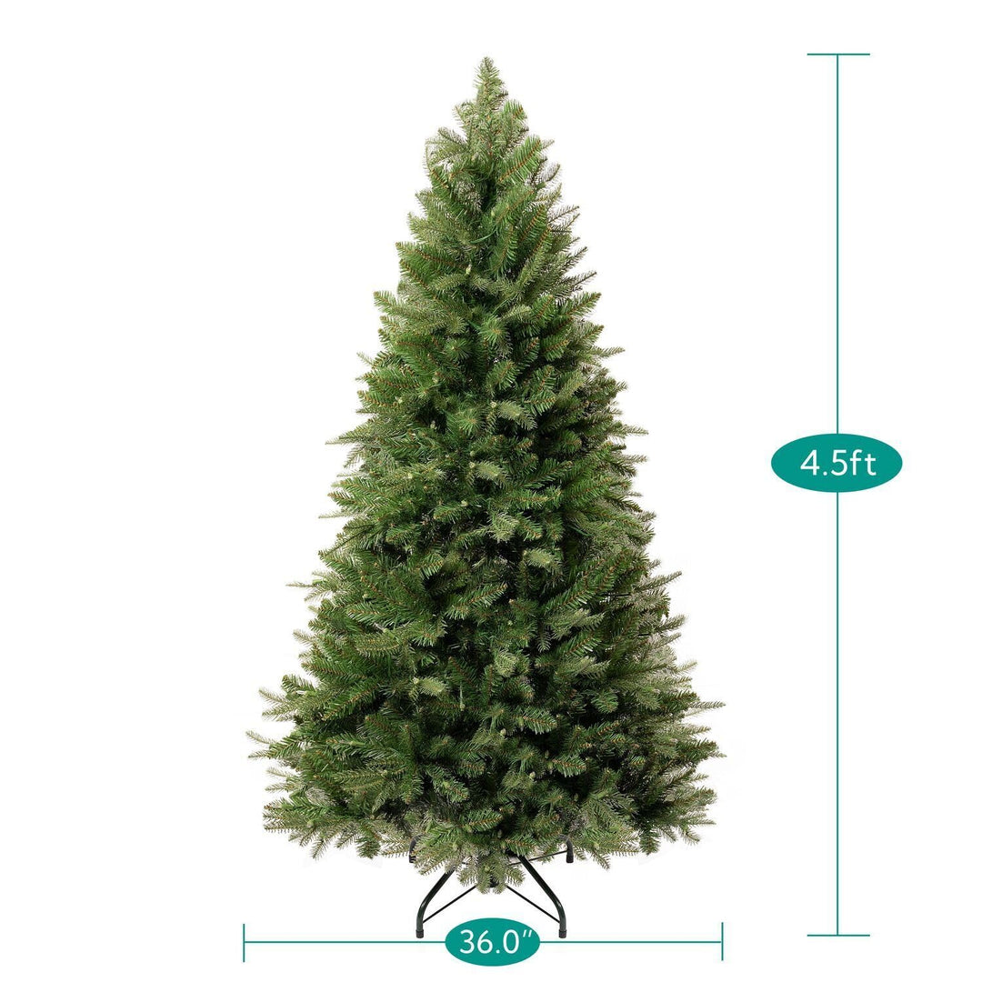 Traditional Pre-Lit Fir Christmas Tree - 4.5 ft