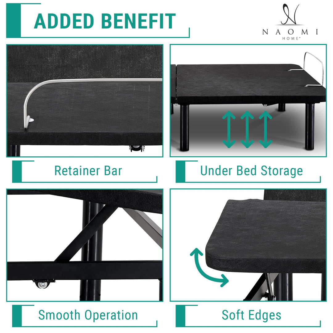 Serenity Adjustable Bed Base with Zero Gravity & USB - Queen
