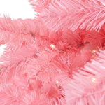 Load image into Gallery viewer, Martina Pink Pre-Lit Christmas Tree with Warm Lights - 6.5 ft
