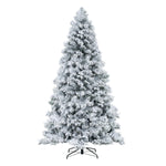 Load image into Gallery viewer, Skylar Snow Flocked Alaskan Pine Tree - 7.5 ft
