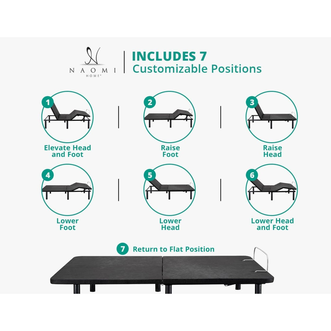 Serenity Adjustable Bed Base with Zero Gravity & USB - Queen