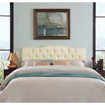 Load image into Gallery viewer, Cassandra Adjustable Upholstered Headboard for Full Queen - Cream
