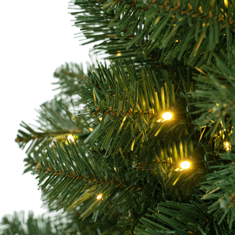 Natalie Pre-Lit Spruce Artificial Christmas Tree - 7.5 ft