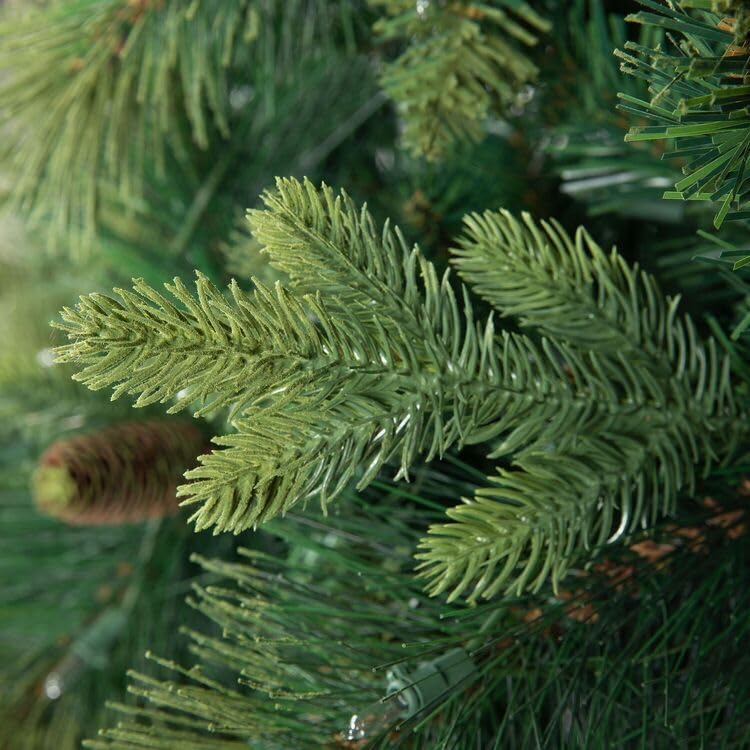 Vail Traditional Prelit Pine Cone Christmas Tree - 4.5 ft