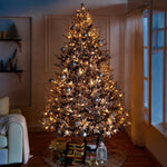 Load image into Gallery viewer, Ginebra Snow Flocked Pre-Lit Christmas Tree - 7.5 ft
