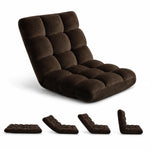 Load image into Gallery viewer, Desmond Adjustable Floor Chair with 14 Reclining Positions - Espresso
